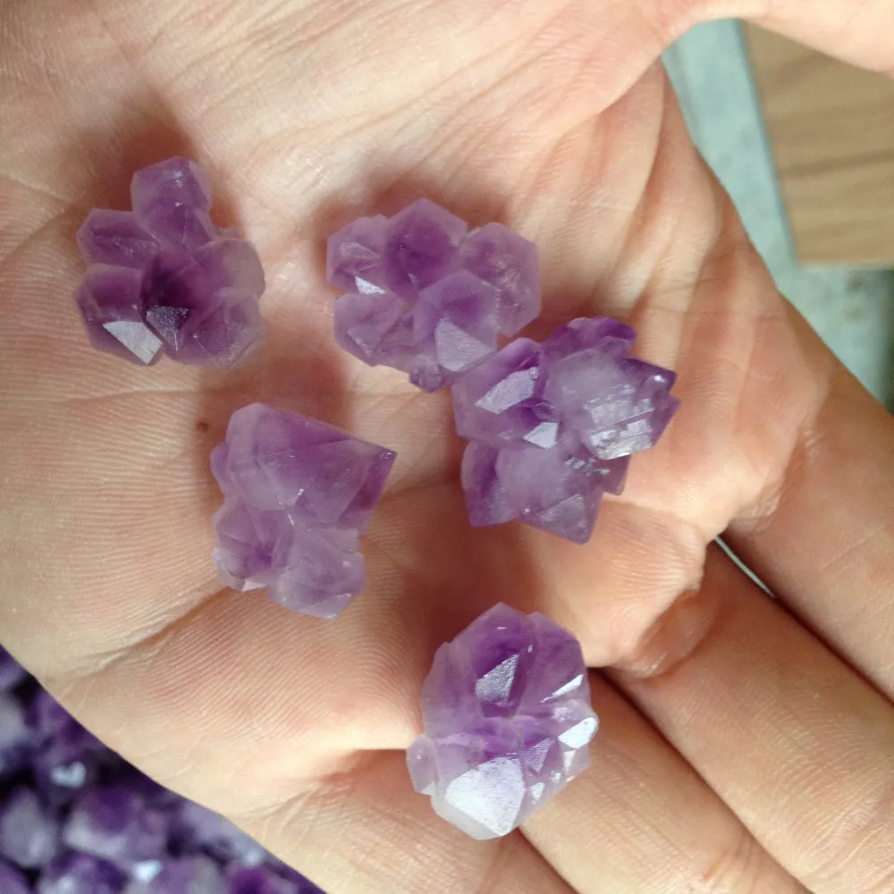 

5pcs Amethyst Point Specimen Quartz Crystal 2017 feng shui Products Wholesale Price!