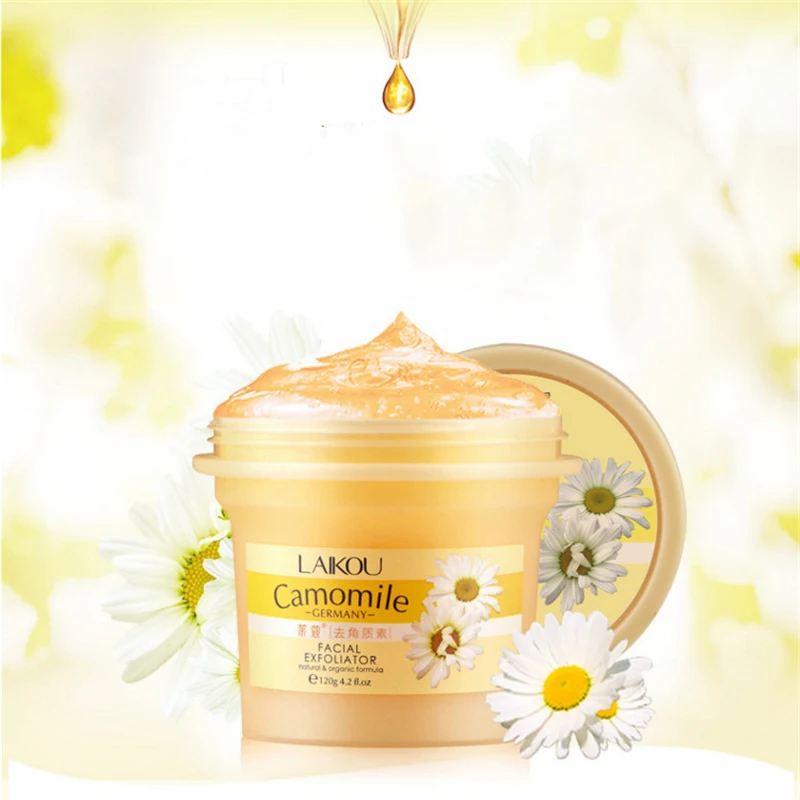 Natural Facial Scrub/Go Cutin Removal Face Exfoliating Cream Gel Cleanser Facial Exfoliator Whitening Peeling Dead Skin Remove