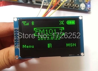 

2.42 inch 31PIN Green OLED Screen Module SSD1309 Drive IC 128*64 SPI / I2C Parallel Interface