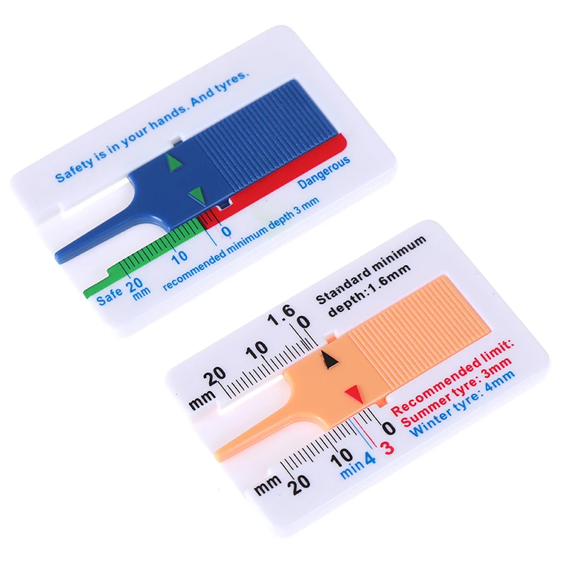 

1Pcs 0-20mm Car Tyre Tire Tread Depth Gauge Meter Measurer Tool Range:0-20MM