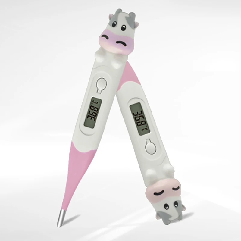 

baby thermometer digital thermometer baby Mouth Oxter adult baby child Cartoon dog frog Electronic Digital lcd thermometer strip