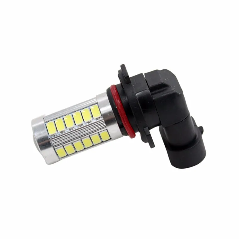 2 шт./компл. 9005 HB3 9006 HB4 H8/H11 5630/5730 33 SMD светодиодный лампы с двумя объективами Автомобильный головной светильник противотуманные лампы светильник источник чистый белый Цвет