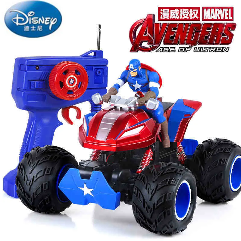 

Disney Captain America remote control car big foot climbing four-wheel drive remote control buggy children's electric toy car
