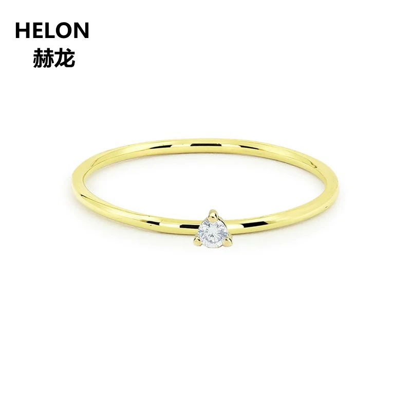 Женское кольцо из желтого золота с бриллиантами 14 к  Украшения и | Кольца -32955690460