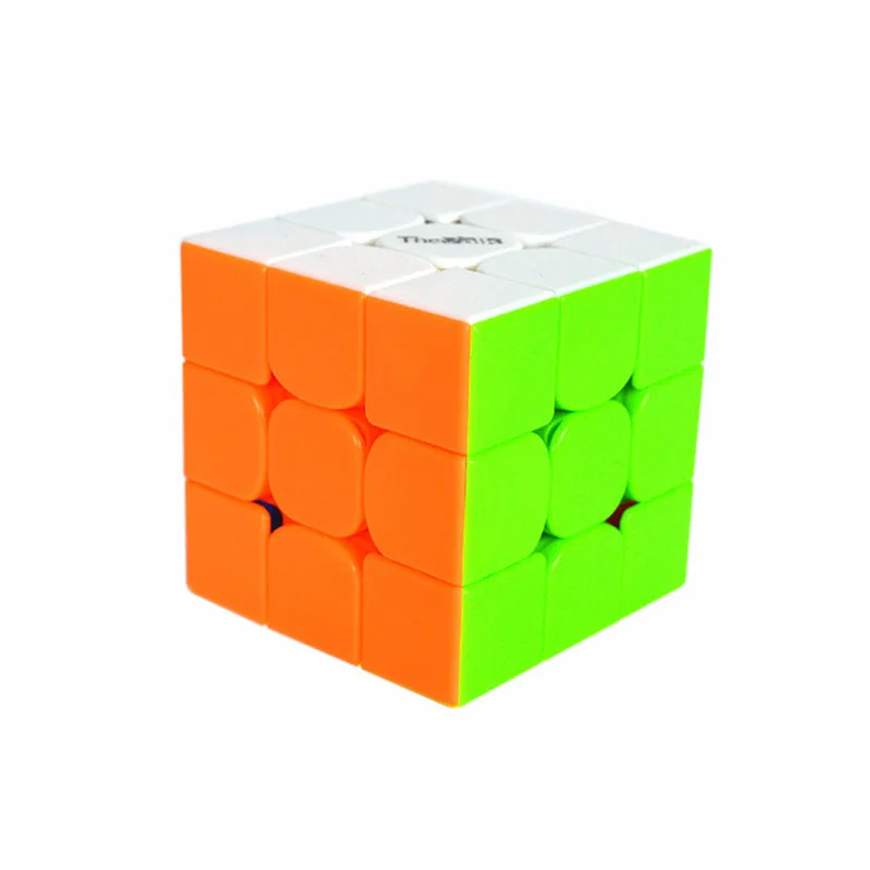 QIYI 3x3x3 5,7 см скоростная Волшебная профессиональная головоломка Neo Cubo Magico без наклеек обучающие игрушки для детей и взрослых Рождественский подарок