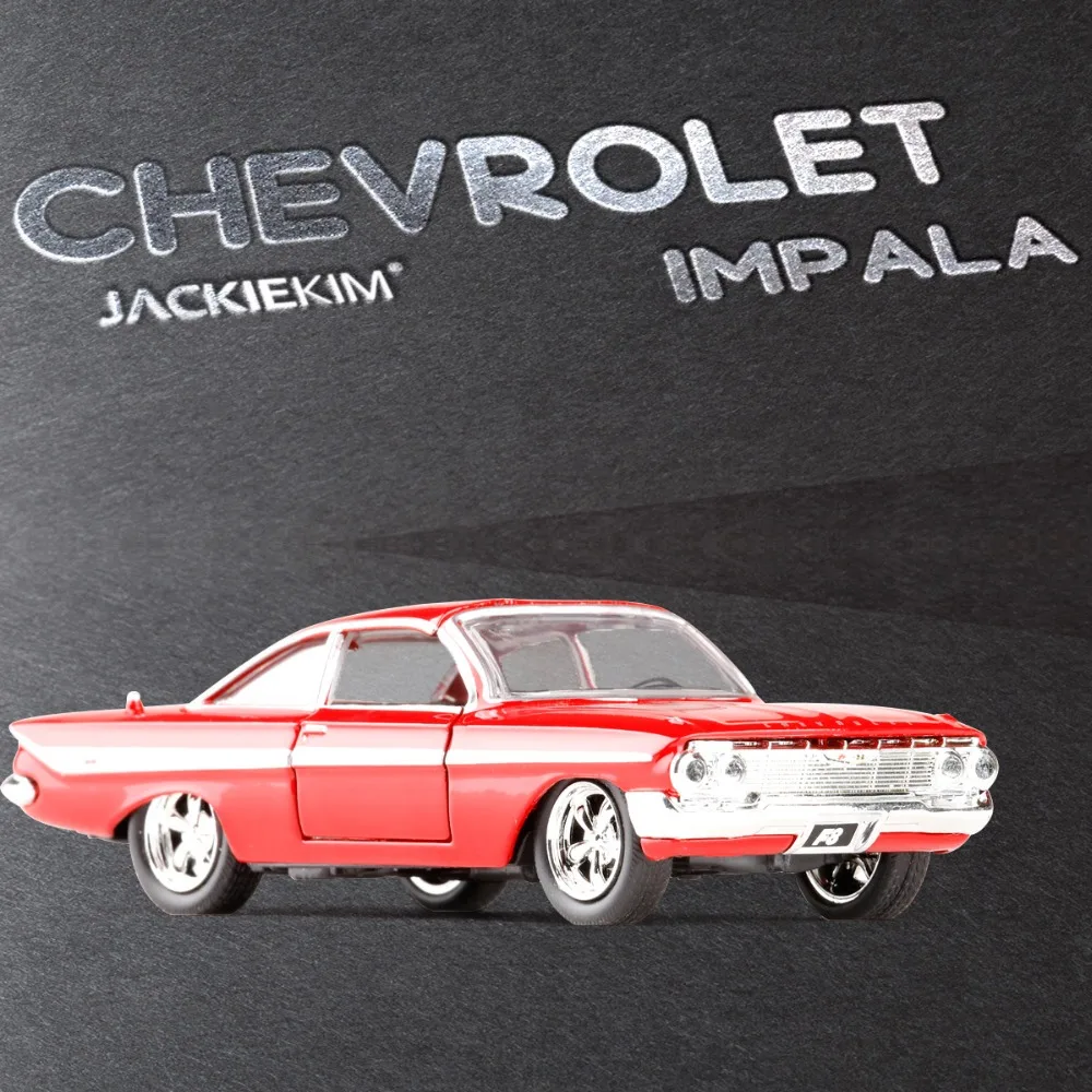

JADA 1:32 Chevrolet Chevy Impala Alloy Car Model Metal Diecasts Toy Vehicles Model For Kids Gift Toys Free Shipping