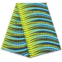 Анкара Африки полиэстер воск принты ткань bintareal воск высокое качество 6 ярдов африканская ткань для вечерние платье