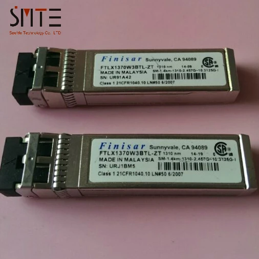 

Оптический трансивер Finisar, SFP 10G, одномодовый модуль 1,4 нм, км