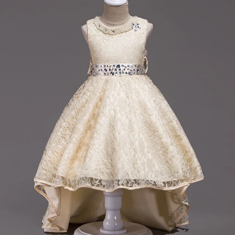 

Party Dresses vestido infantil 2019 Summer Kids Dresses For Girls Wedding Dress Toddler Girls Princess Dress Children Evening