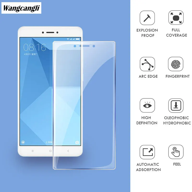 

Tempered Glass For xiaomi redmi 4x Screen Protector Full Cover 9H Glass Film For xiomi redmi note 4x Glass Protective glass