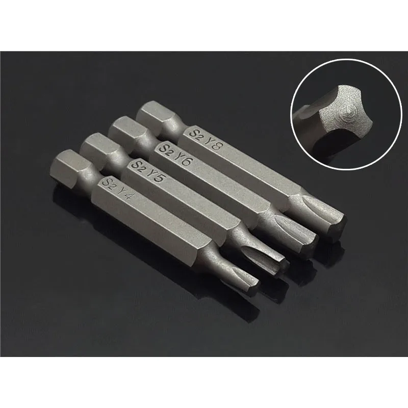 4 шт. набор, велосипедная отвертка, сверла, отвертка, магнитный 1/" шестигранный хвостовик, ручные инструменты