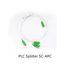 30 шт. SC APC MINI PLC 1X4 одномодовый волоконно-оптический сплиттер