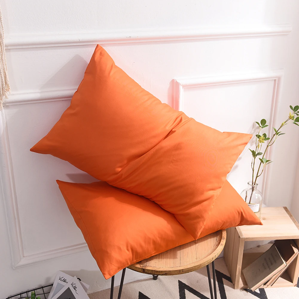 

Papa&Mima Bedding Pillowcase Solid color Pillow Cover 2Pcs 48x74cm 100% cotton