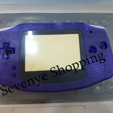 Ясно оранжевый Цвет Корпус чехол для Game Boy Advance GBA консоли Интимные аксессуары Чехол Пуговицы объектива