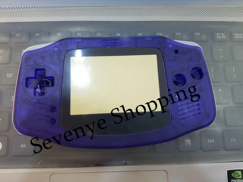 Clear Orange Color Housing Case for Game boy Advance GBA Console