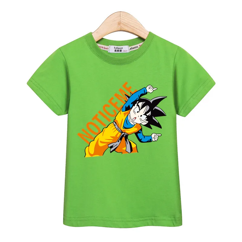 Модная футболка для мальчиков с изображением Драконий жемчуг, забавный дизайн, детские топы, летние футболки с героями мультфильмов, рубашка для маленьких мальчиков, одежда для девочек, футболка с принтом