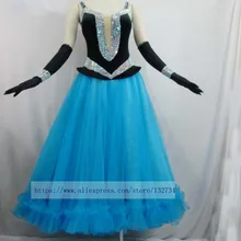 Новое поступление высококачественное соревнование стандартное платье для танцев танцевальное платье B-0039