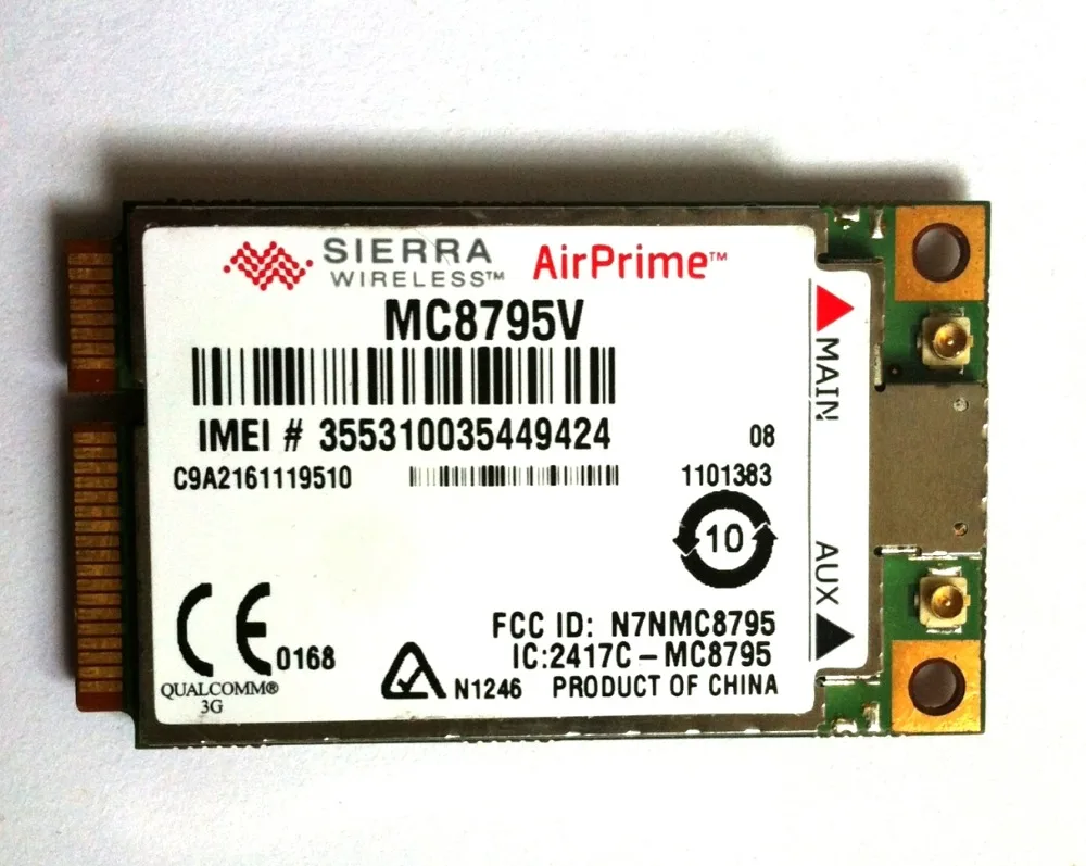 

MC8795V Mini PCI-e 3G HSPA WWAN 3G model GPS module for Acer Asus Toshiba Sony
