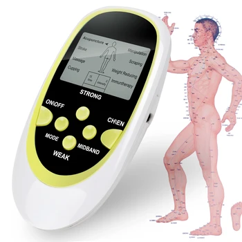 

Digital Therapy Machine Pulse Full Body Acupuncture Massage 8 Pads with dual -output Function USPS Shipping