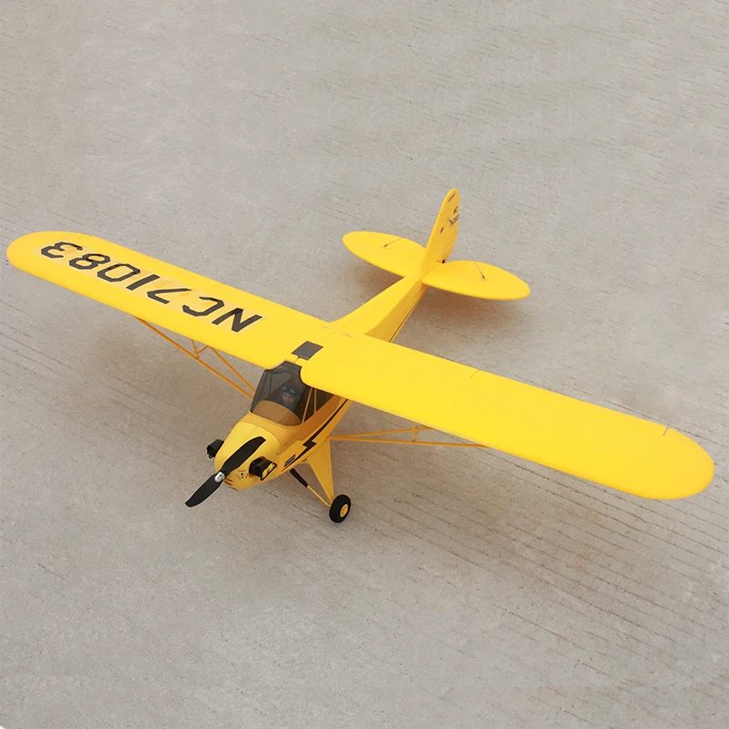 

Dynam 1.25M Piper J3 Cub RC Airplane SRTF Model ESC Propeller Motor Battery