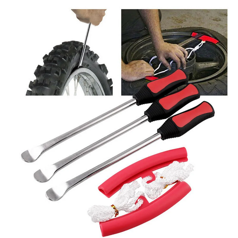 

Rim Protection Tool Forged Steel Motorcycle Tires Disassemble Reinstall Car Motorcycle Tire Repair Tool