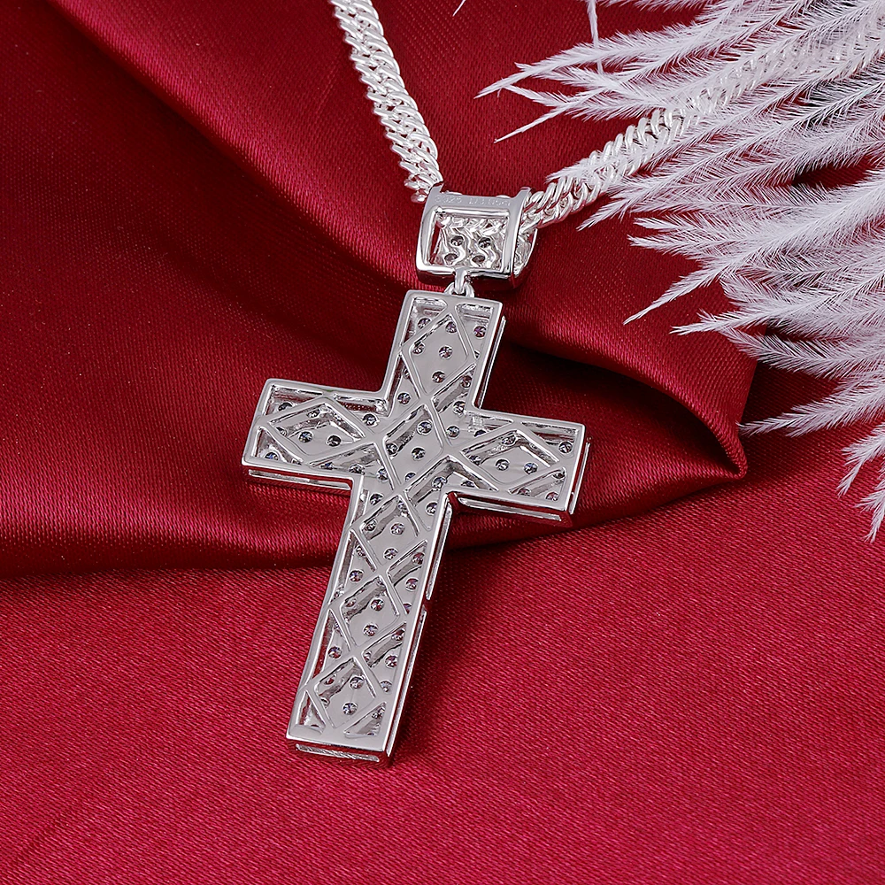 moissanite necklace for man (3)