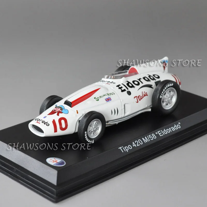 LEO Models Toys 1:43 винтажный гоночный автомобиль Maserati Tipo 420 м/58 Эльдорадо реплики коллекции