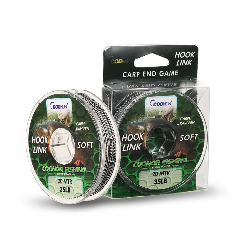 

20M Fishing Line Monofilament Thin Fishing Line Smooth Casting Carp Hook for Freshwater and Saltwater