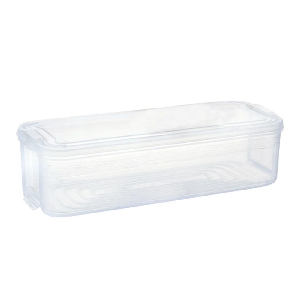 1 шт. пластиковые контейнеры для хранения, контейнеры для еды с крышкой для кухонного шкафа, морозильной камеры Hogard NO22 - Цвет: Layer