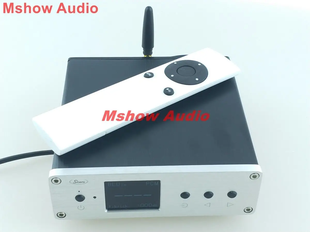 

Ustars Dual ES9038Q2M DAC Audio decoder XU208 XMOS USB I2S support DSD 256 TFT display +Bluetooth