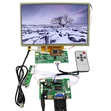 HDMI VGA 2AV ЖК-плата контроллера+ 10,2 дюймовый AT102TN03 800x480 ЖК-дисплей с мульти-сенсорной панелью