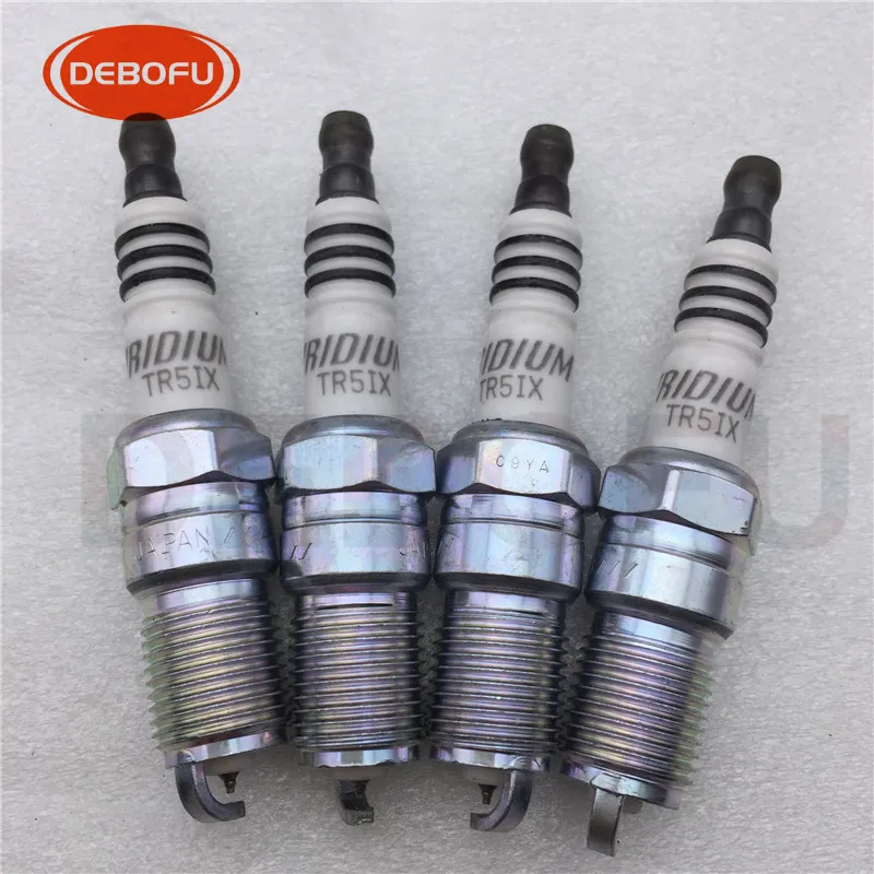 4 шт./лот иридиевая Свеча зажигания TR5IX 7397 для F ord G MC C hevy Buick Mazda V olvo P ontiac TR5IX-7397