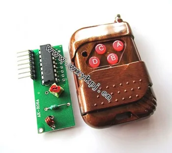 

RF ASK Wireless Receiver and transmitter module 100m remote 4 port digital wireless remote