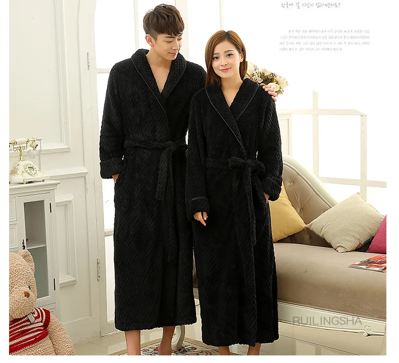 1506-Women-Men-Silk-Flannel-Waffle-Robe--2_09