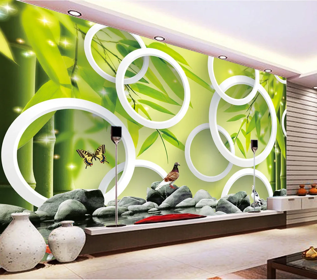 Compra libre del papel pintado de bambú online al por mayor de China