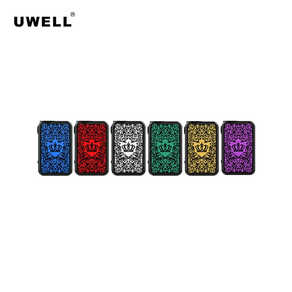 

Original Uwell Crown 4 200W Box Mod Power by 18650 Battery Electronic Cigarette Large clouds Vaporizer Fit for Uwell Crown 4