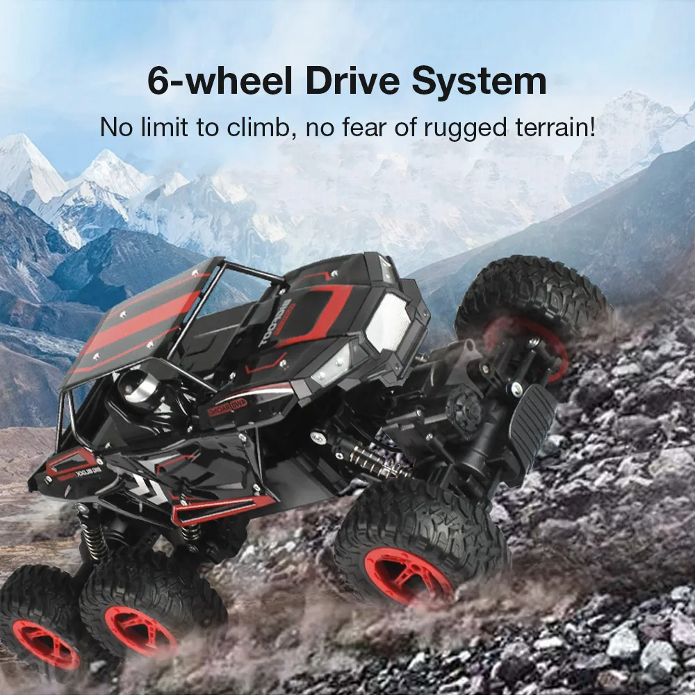 rc rock crawler 6wd