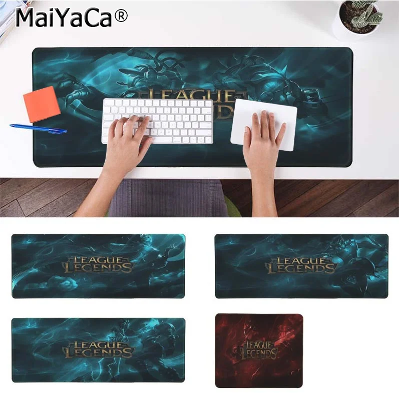 

MaiYaCa Funny League of Legends Large Mouse pad PC Computer mat Rubber PC Computer Gaming mousepad