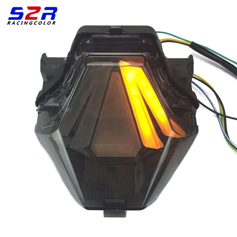 LED Tail Brake Turn Signals Integrated Light For Yamaha YZF R25 R3 FZ-07 MT-07