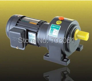 

400W shaft diameter 22mm small AC gear motor single-phase motors with 2# gearbox ratio 30 ,220V 60 Hz vertical mounting