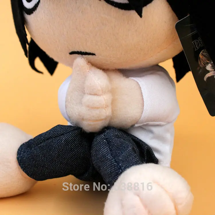 Японского аниме Death Note L Lawliet Плюшевые игрушки Мягкая кукла 30 см 12 ''подарок