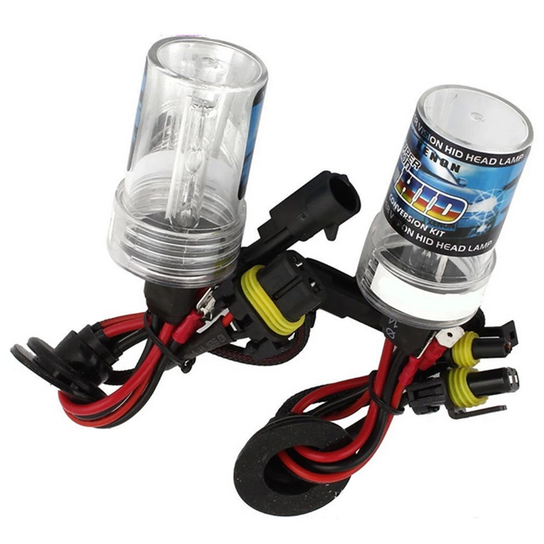 55W H11 HID REPLACEMENT XENON Headlight Bulbs Slim Ballast CONVERSION