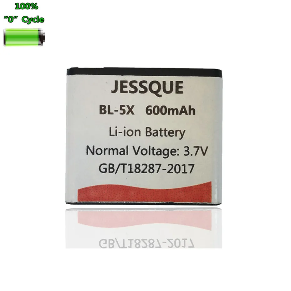 Оригинальный 600 мАч BL 5X BL5X аккумулятор для Nokia 8800 8801 8860 Sirocco N73i Аккумулятор