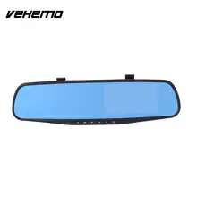 Vehemo 4.3 «Car Двойной объектив HD регистраторы Камера 1080 P спереди и сзади видеорегистратор Регистраторы
