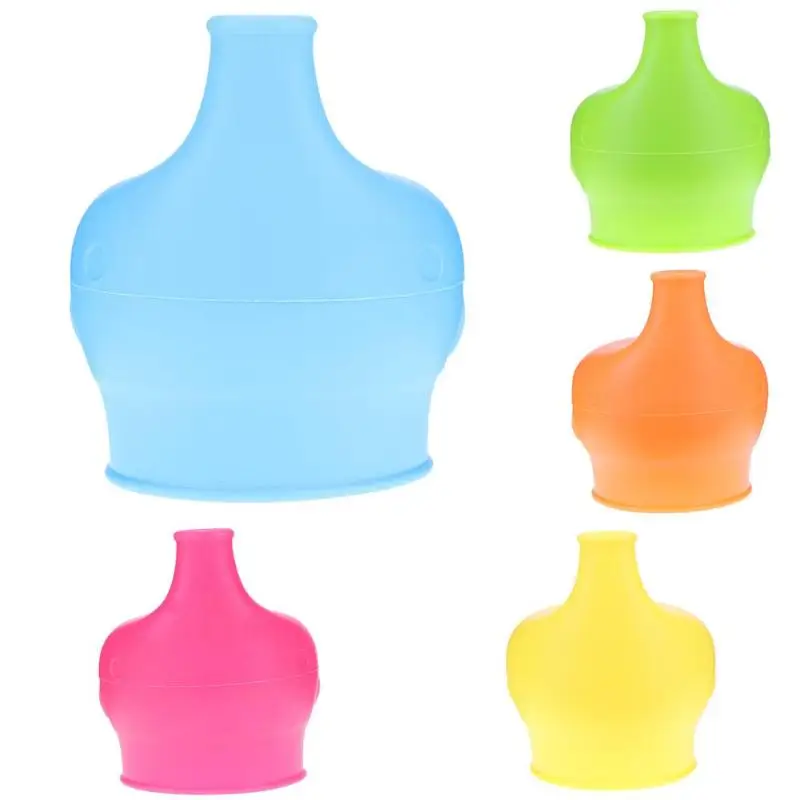

Cartoon Elephant Cup Lid Child's Leak Proof Cup Cover Dust Proof Tableware Anti Overflow Silicone Cup Lid Cup Cover Accessories