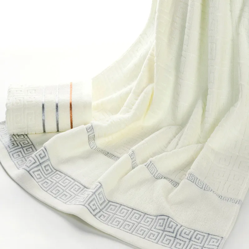 Plaid 100% Cotton Face Hand Bath Towel Set for Adult Bathroom 650g 3pcs/set Towel Sets Freeshipping