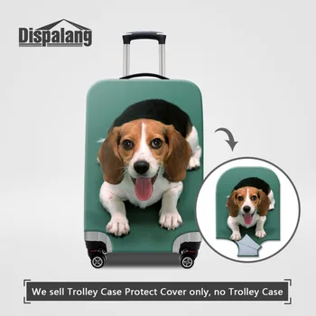 

Dispalang Pet Dog Prints Elastic Anti-dust Travel Luggage Protective Cover Apply To 18-32 inch Trolley Case Suitcase Rain Cover