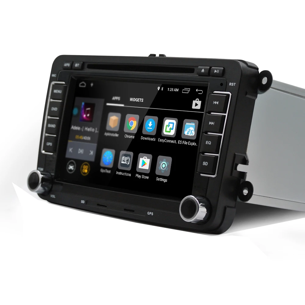 Sale AMPrime Car Multimedia player Android 7" GPS Autoradio 2 Din USB For Volkswagen/VW/ Passat/POLO/GOLF/Skoda/Seat/Leon Radio Wifi 13