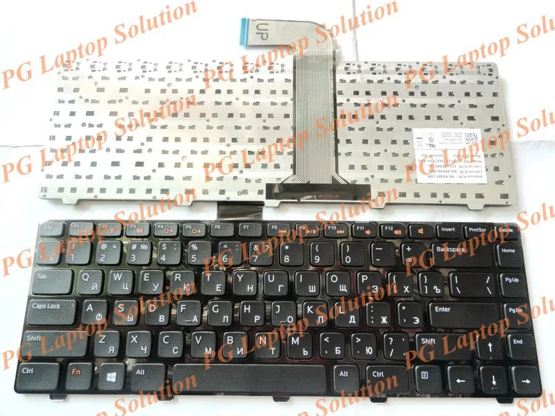 

Russian Keyboard for Dell Inspiron N4040 M421R 5420 7420 14R 5520 7520 13Z N311z 14Z N411Z 14VR RU Black