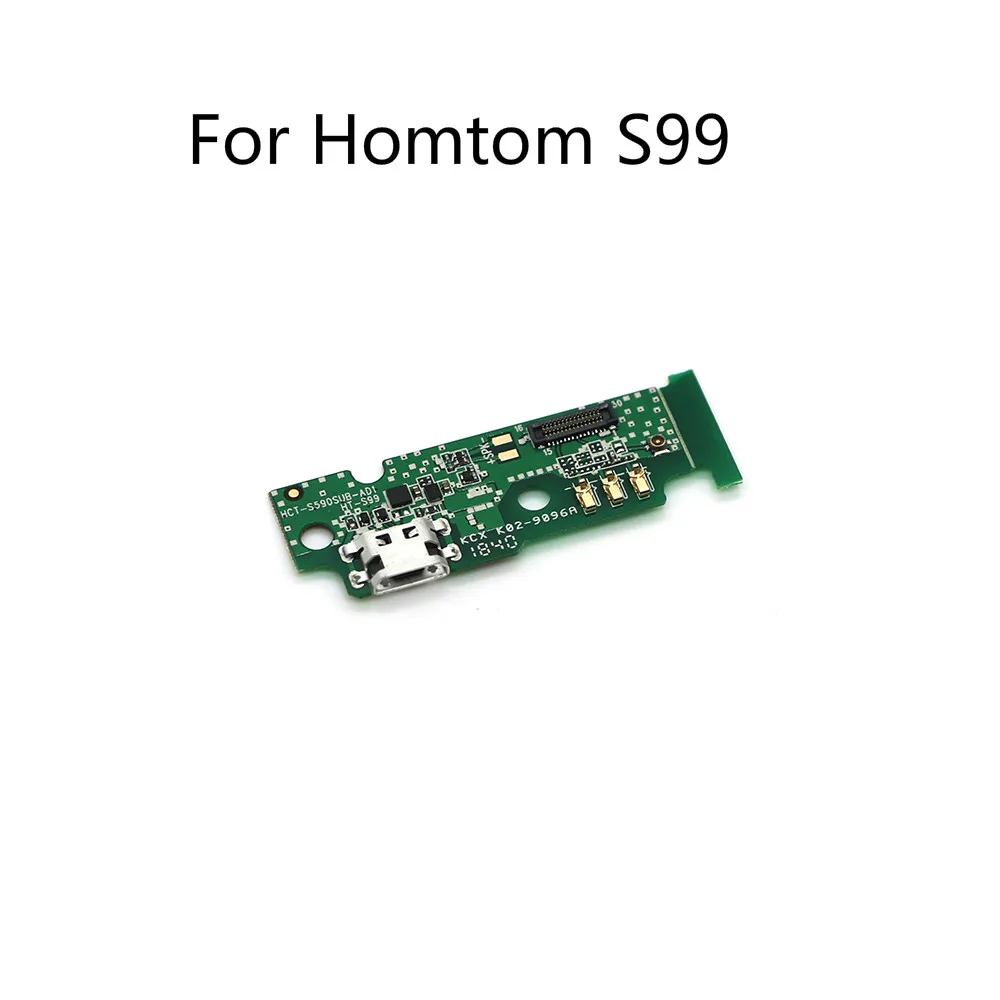 

Original usb Plug Charge Board For Homtom S99 Mobile Phone Flex Cables Charging Module Phone Mini USB Port